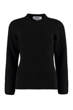 Load image into Gallery viewer, Ribbed crew-neck sweater

