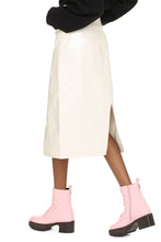 Load image into Gallery viewer, Vegan leather skirt

