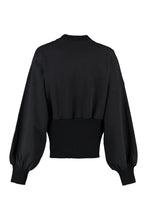 Load image into Gallery viewer, Logo detail cotton sweatshirt
