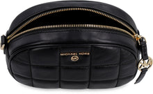 Load image into Gallery viewer, Jet Set quilted leather camera-bag
