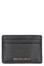 Load image into Gallery viewer, Jet Set pebbled calfskin card holder

