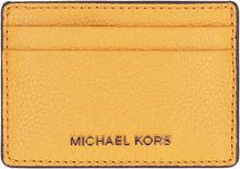 Load image into Gallery viewer, Jet Set logo detail leather card holder
