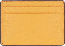 Load image into Gallery viewer, Jet Set logo detail leather card holder

