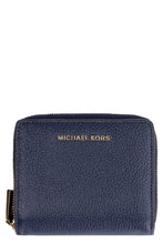 Load image into Gallery viewer, Small leather flap-over wallet
