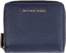 Load image into Gallery viewer, Small leather flap-over wallet
