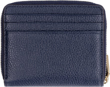 Load image into Gallery viewer, Small leather flap-over wallet
