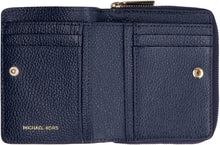 Load image into Gallery viewer, Small leather flap-over wallet
