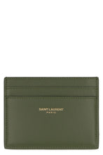 Load image into Gallery viewer, Logo detail leather card holder
