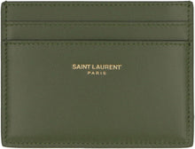 Load image into Gallery viewer, Logo detail leather card holder
