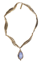 Load image into Gallery viewer, Metal necklace with glass details
