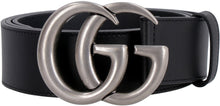 Load image into Gallery viewer, Leather belt with buckle
