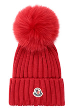 Load image into Gallery viewer, Ribbed pom-pom beanie
