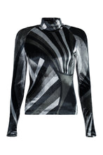 Load image into Gallery viewer, Printed long-sleeve top
