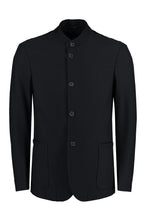 Load image into Gallery viewer, Technical fabric single-breasted blazer
