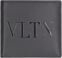 Load image into Gallery viewer, Valentino Garavani - VLTN leather flap-over wallet
