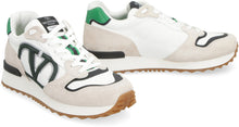 Load image into Gallery viewer, Valentino Garavani - Vlogo Pace Leather and fabric low-top sneakers
