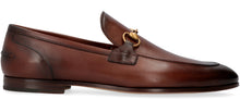Load image into Gallery viewer, Gucci Jordaan horsebit leather loafers
