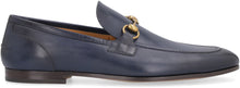 Load image into Gallery viewer, Jordaan leather loafers with horsebit
