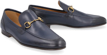 Load image into Gallery viewer, Jordaan leather loafers with horsebit
