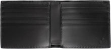 Load image into Gallery viewer, Web detail GG print leather wallet
