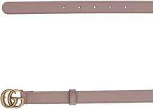 Load image into Gallery viewer, GG buckle leather belt
