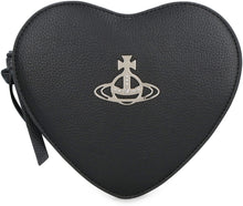 Load image into Gallery viewer, Louise Heart vegan leather shoulder bag
