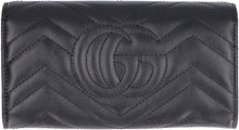 Load image into Gallery viewer, GG Marmont continental leather wallet
