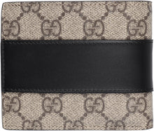 Load image into Gallery viewer, GG Supreme fabric flap-over wallet
