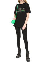 Load image into Gallery viewer, Oversize cotton T-shirt with logo
