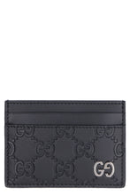 Load image into Gallery viewer, GG print leather card holder
