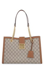 Load image into Gallery viewer, Padlock GG supreme fabric shoulder bag
