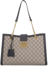 Load image into Gallery viewer, Padlock GG supreme fabric handbag
