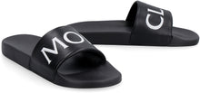 Load image into Gallery viewer, Bastien leather slides with logo
