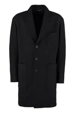Load image into Gallery viewer, Single-breasted wool coat
