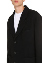 Load image into Gallery viewer, Single-breasted wool coat
