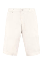 Load image into Gallery viewer, Slice cotton bermuda shorts

