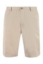 Load image into Gallery viewer, Slice cotton bermuda shorts
