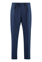 Load image into Gallery viewer, Pinstriped virgin wool trousers
