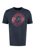 Load image into Gallery viewer, Cotton blend crew-neck T-shirt
