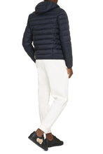 Load image into Gallery viewer, Hooded full-zip down jacket
