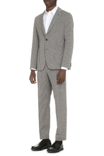 Load image into Gallery viewer, Houndstooth single breast blazer
