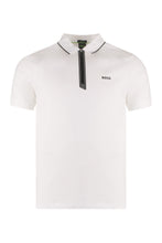 Load image into Gallery viewer, Stretch cotton short sleeve polo shirt
