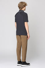 Load image into Gallery viewer, Logo print cotton polo shirt

