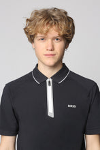 Load image into Gallery viewer, Logo print cotton polo shirt
