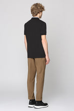 Load image into Gallery viewer, Logo detail stretch cotton polo shirt
