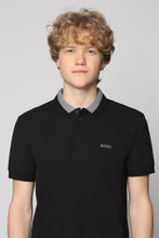 Load image into Gallery viewer, Logo detail stretch cotton polo shirt
