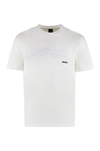 Load image into Gallery viewer, Cotton crew-neck T-shirt
