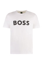 Load image into Gallery viewer, Cotton crew-neck T-shirt
