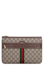 Load image into Gallery viewer, Ophidia canvas flat clutch

