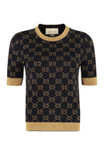 Load image into Gallery viewer, GG jacquard cotton sweater
